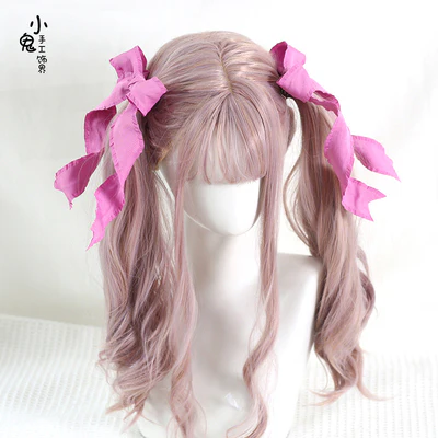 Xiaogui - Cosplay Double Ponytail Spiral Lolita Hair Clips - Image 3
