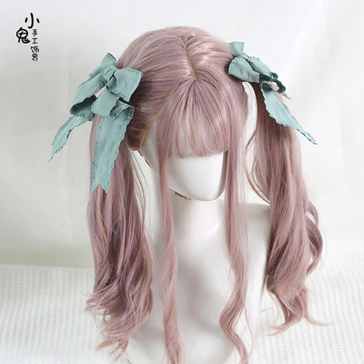 Xiaogui - Cosplay Double Ponytail Spiral Lolita Hair Clips - Image 4