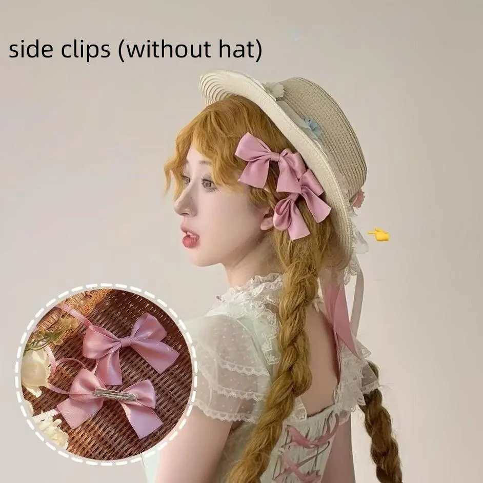 Fluttering Cherry Spring Strings - Cotton Sweet Lolita JSK Dress - Image 89