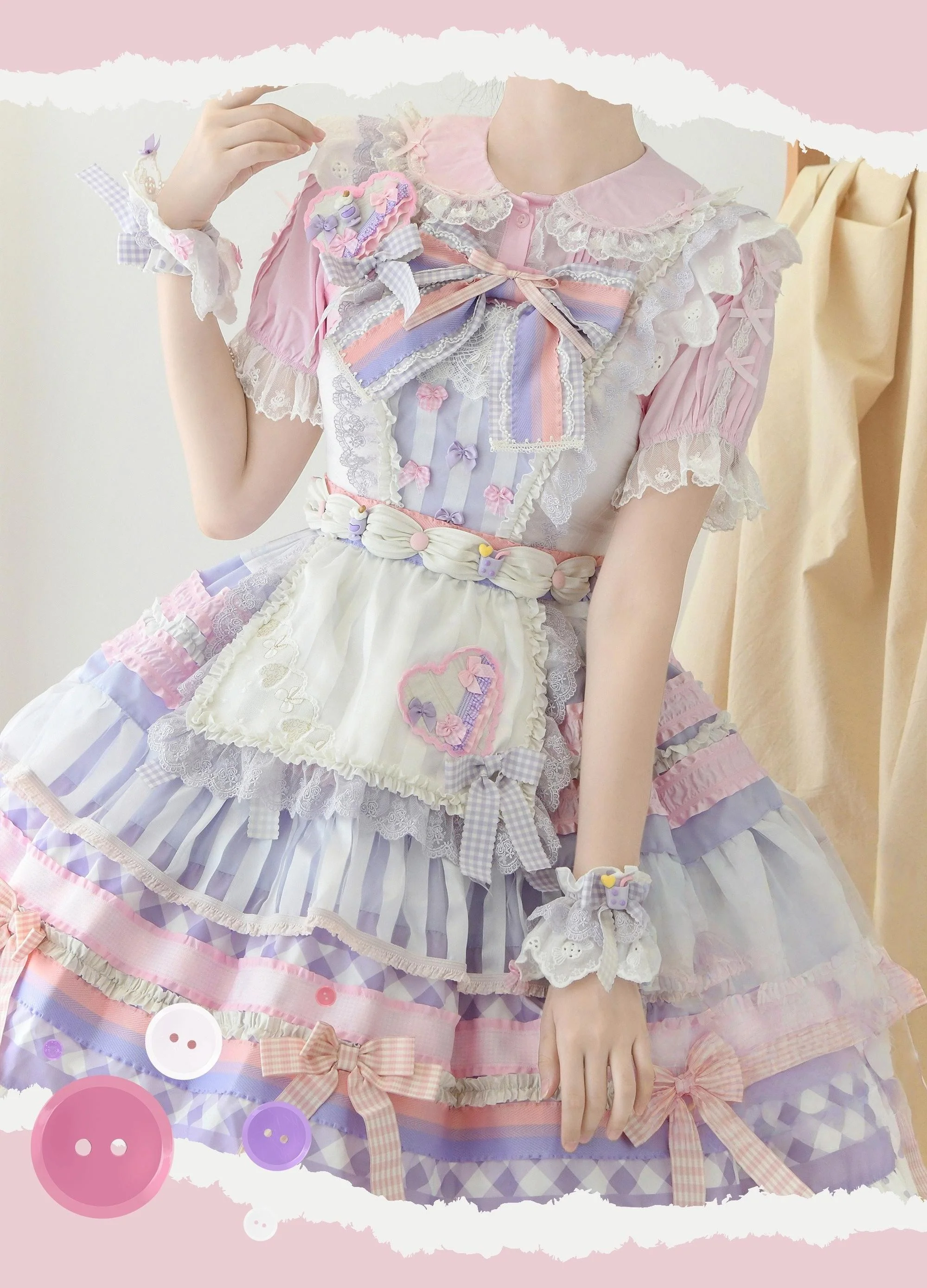 Lanxin Shirt - Cotton Sweet Lolita Lace Blouse - Image 6