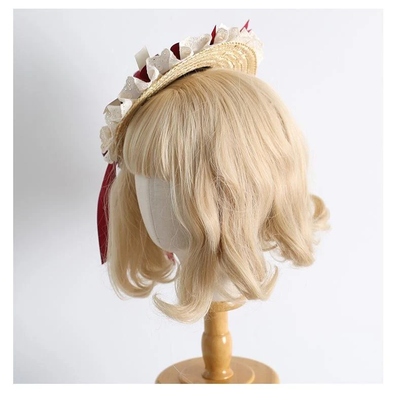 Xiaogui - Country Lolita Headdress, Daisy & Cherry Inspired - Image 15