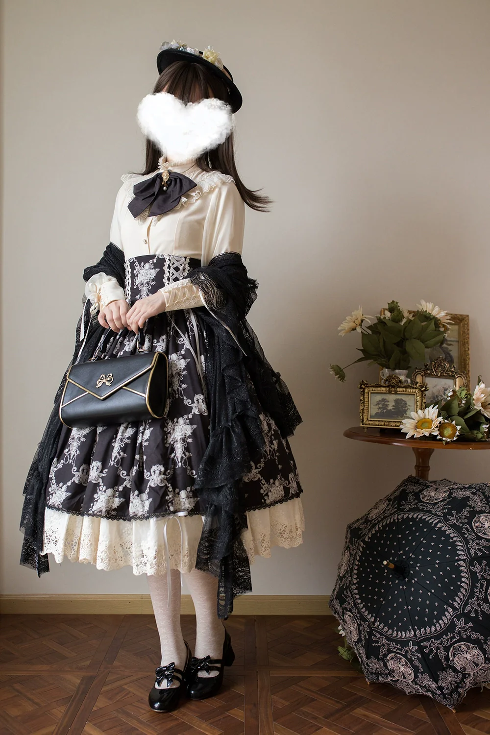 Customized Vintage Lolita Skirt Elegant Pullover Fishbone SK - Image 26