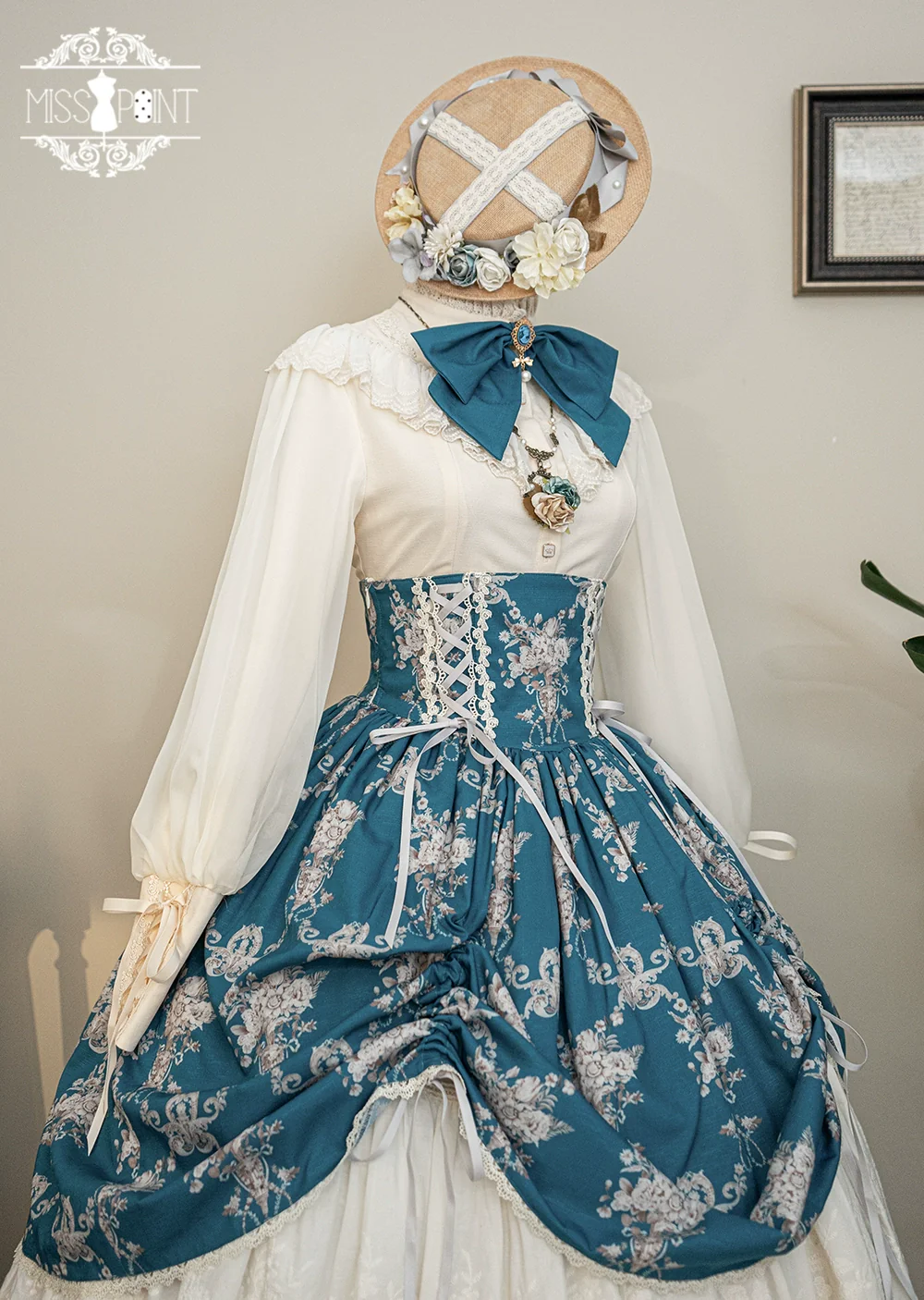 Customized Vintage Lolita Skirt Elegant Pullover Fishbone SK - Image 63