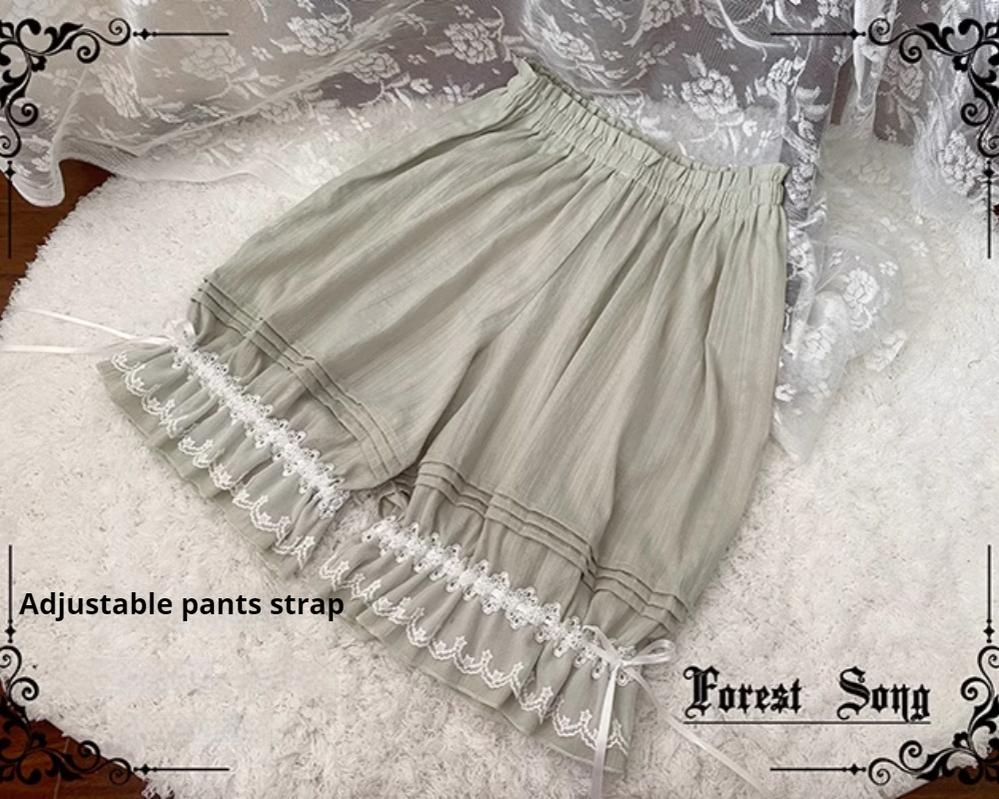 Daily Lolita Bloomers, Adjustable Cuffs - Image 6