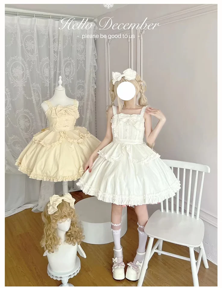 Plus Size Lolita JSK Dress Multicolors - Image 2