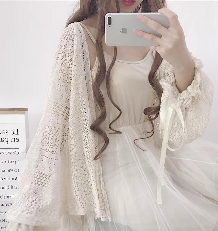 Daily Lolita Light Cardigan Oversized Outwear - Image 7