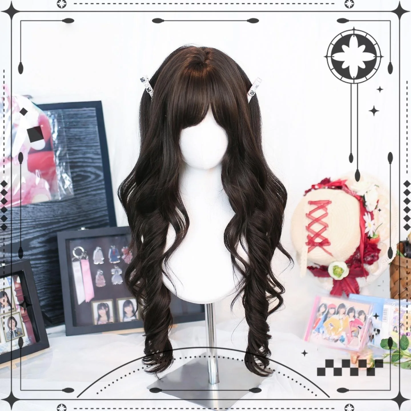 Dalao Home - Dream Threads - Daily Lolita Long Curly Wig - Image 2