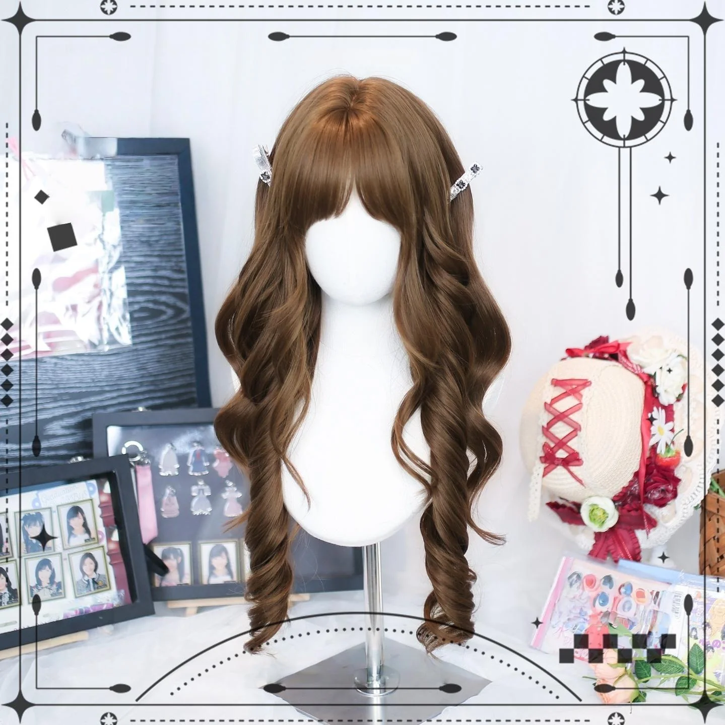 Dalao Home - Dream Threads - Daily Lolita Long Curly Wig - Image 3