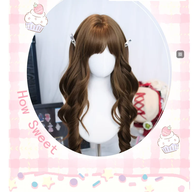 Dalao Home - Dream Threads - Daily Lolita Long Curly Wig - Image 4
