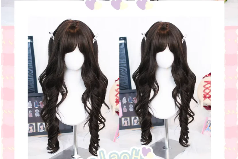 Dalao Home - Dream Threads - Daily Lolita Long Curly Wig - Image 5