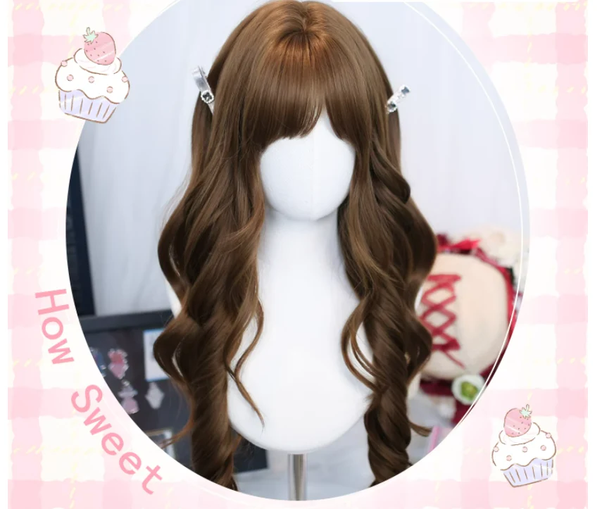Dalao Home - Dream Threads - Daily Lolita Long Curly Wig - Image 6