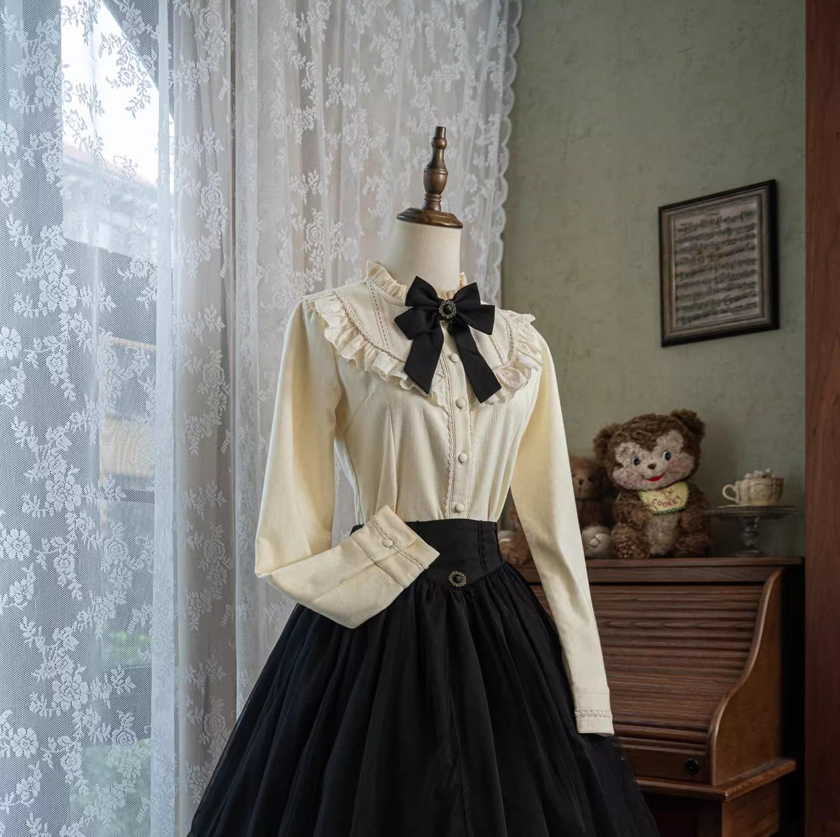Daily Lolita Shirt Winter Shirts - Image 24