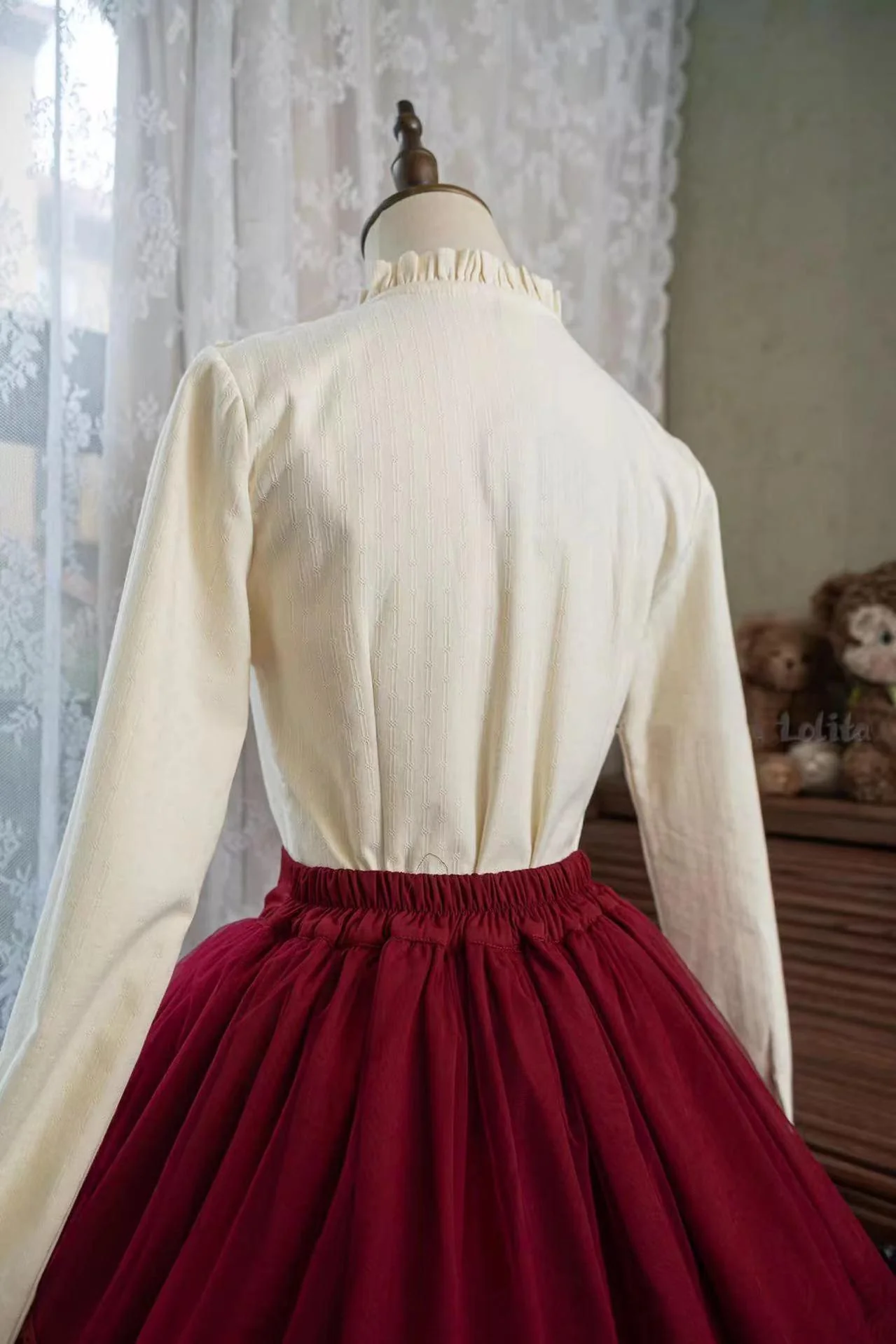 Daily Lolita Shirt Winter Shirts - Image 5