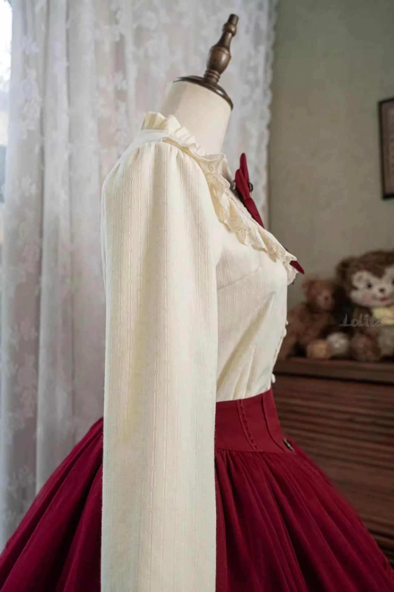Daily Lolita Shirt Winter Shirts - Image 6