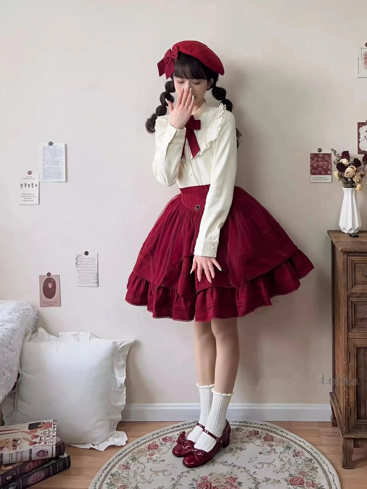 Daily Lolita Shirt Winter Shirts - Image 8