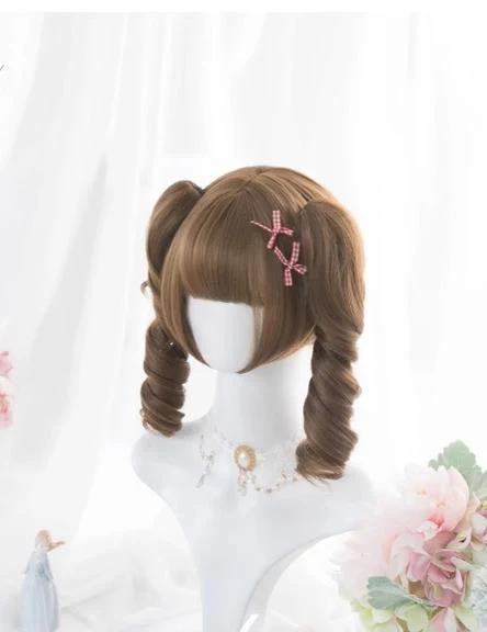 Alicegarden - Daily Lolita Wig, Two Detachable Ponytails - Image 2