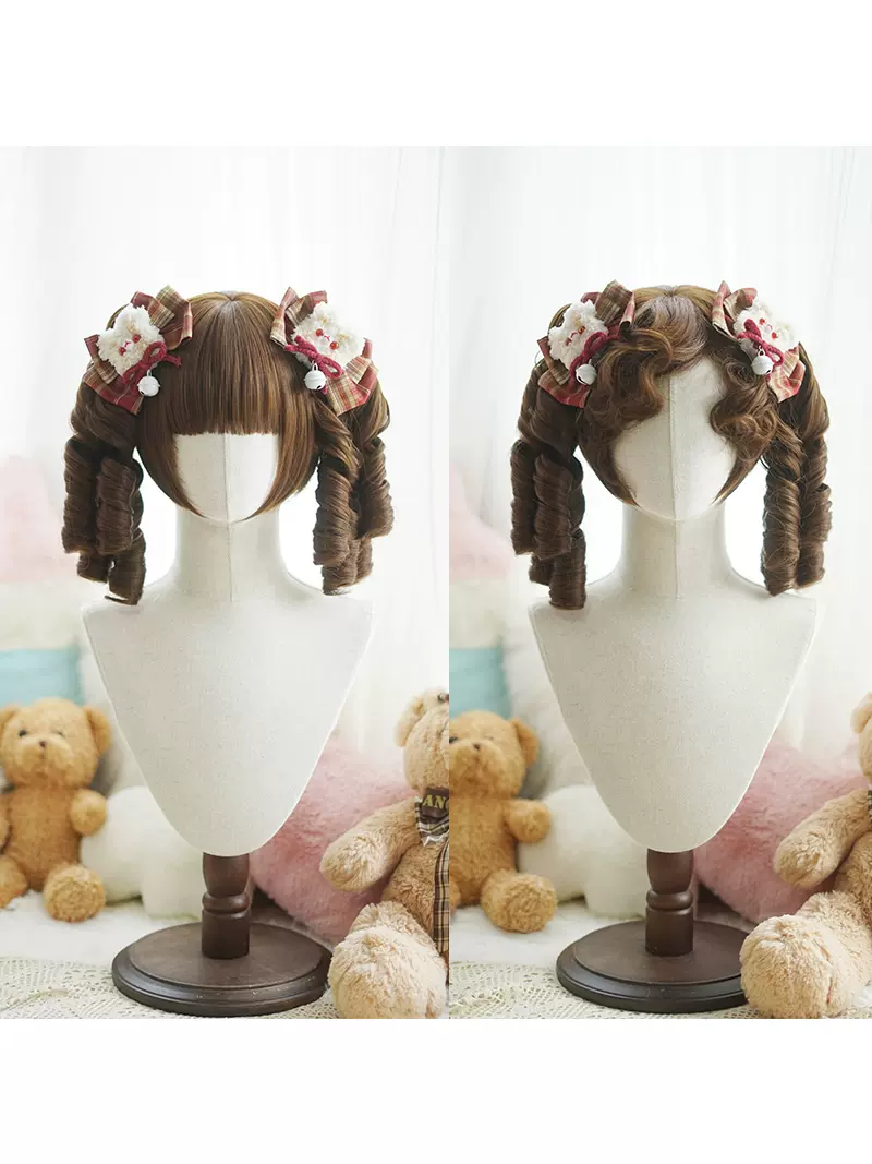 Imperial Tea - Daily Lolita Wigs Roman Roll Wig - Image 4