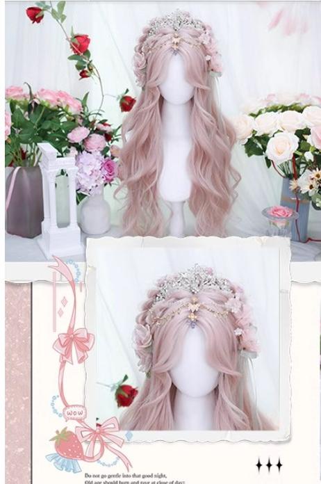Dalao Home - Di - Daily Lolita Wig Long Curly Hair Figure-eight Bangs - Image 5