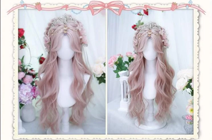 Dalao Home - Di - Daily Lolita Wig Long Curly Hair Figure-eight Bangs - Image 6