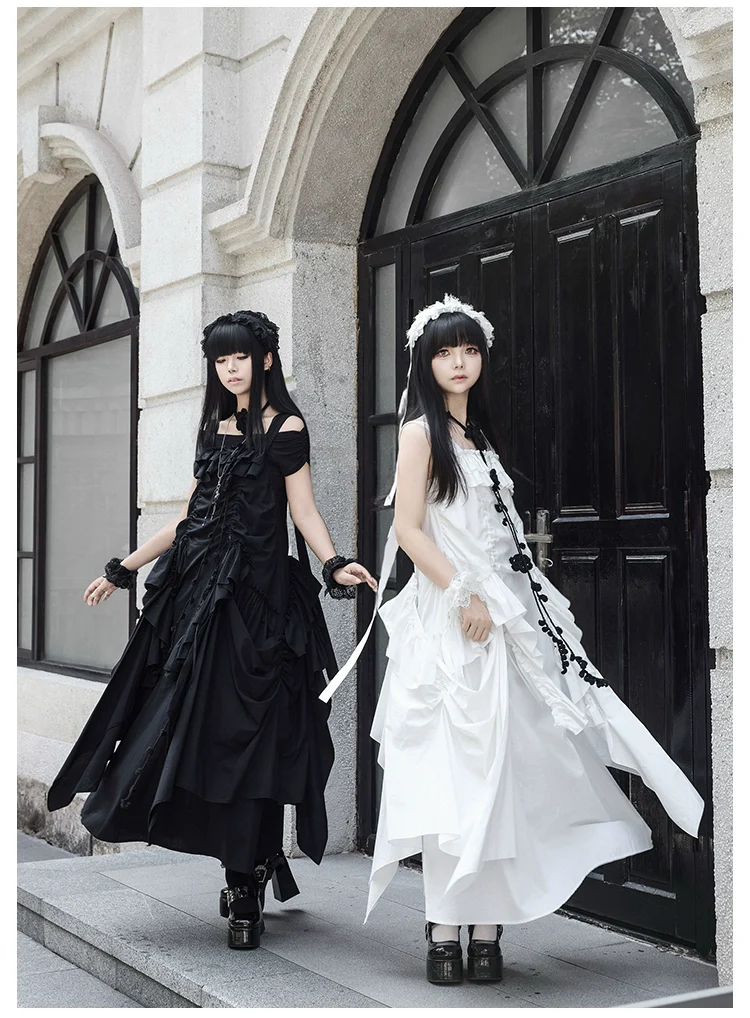 With PUJI - Dream - Daily Twins Lolita JSK, Loose Fit, Hidden Pockets - Image 11