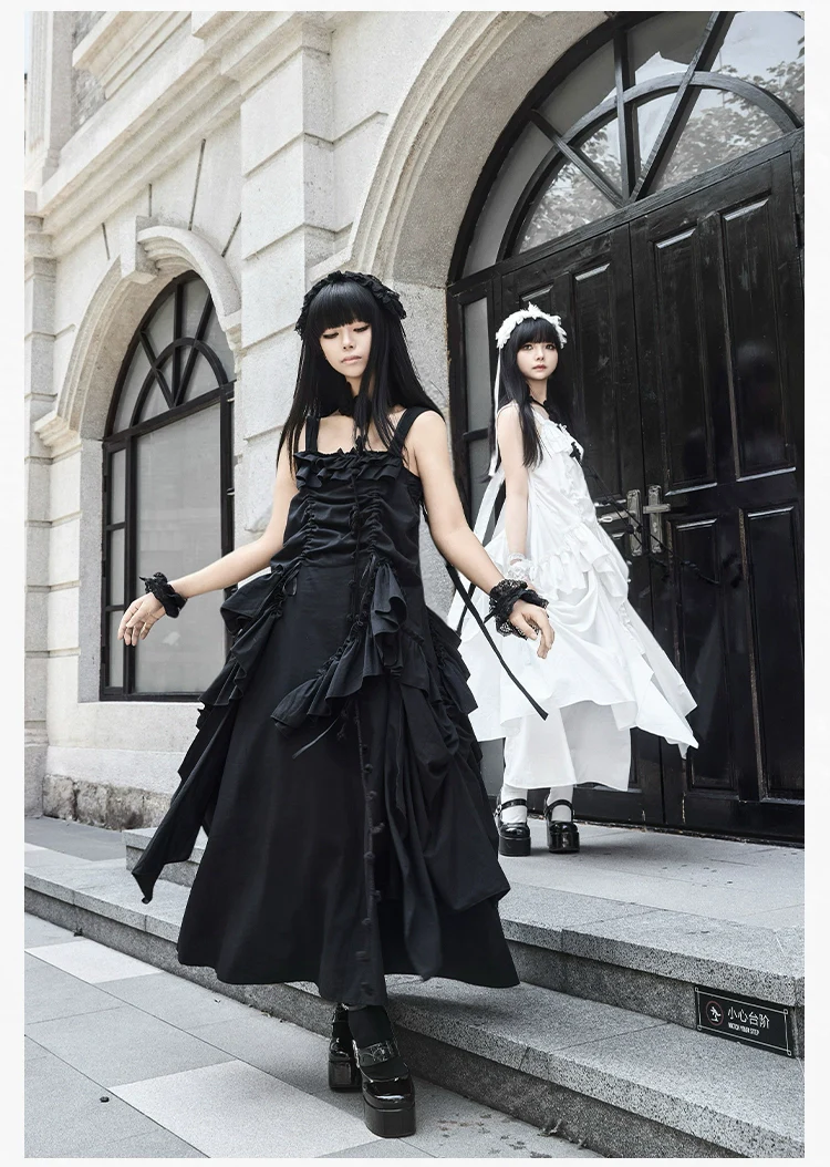 With PUJI - Dream - Daily Twins Lolita JSK, Loose Fit, Hidden Pockets - Image 5