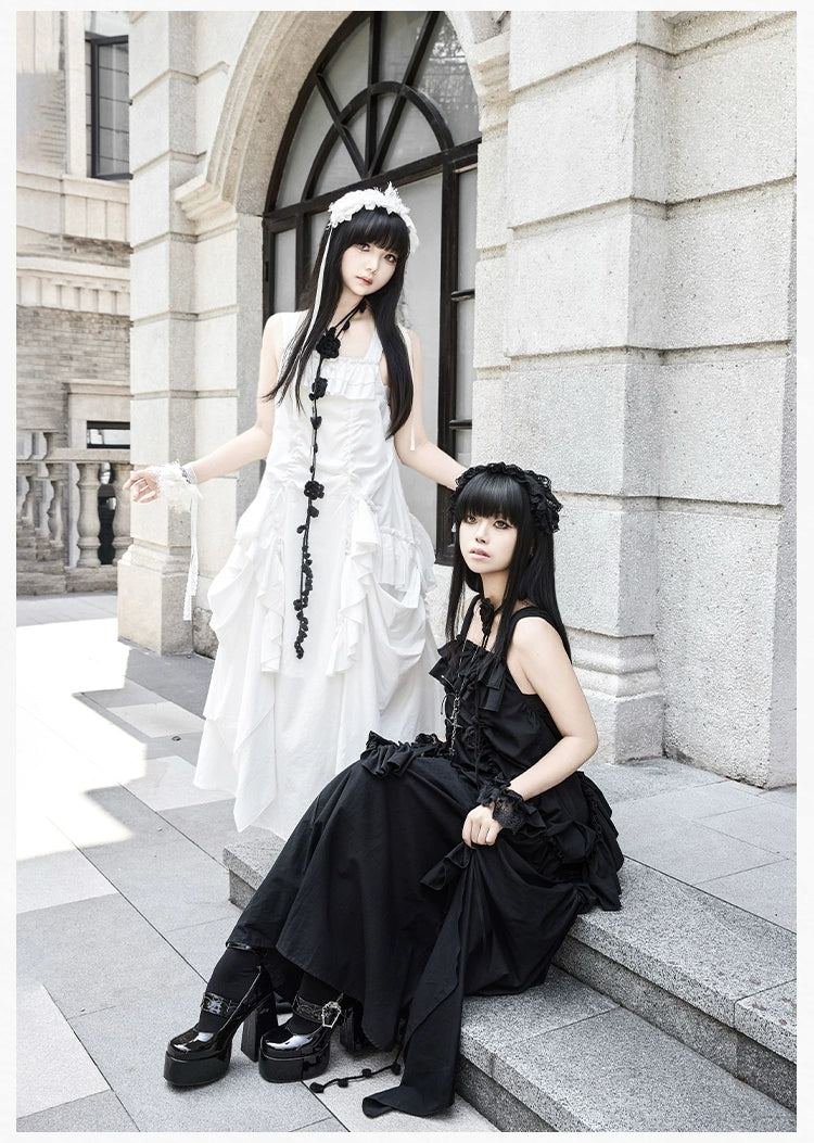 With PUJI - Dream - Daily Twins Lolita JSK, Loose Fit, Hidden Pockets - Image 8