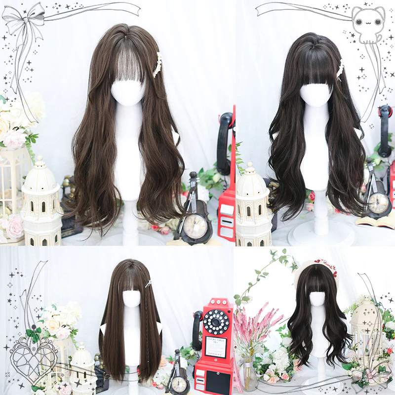 Dalao Home - Gentle Daily Lolita Long Curly Wig - Image 2