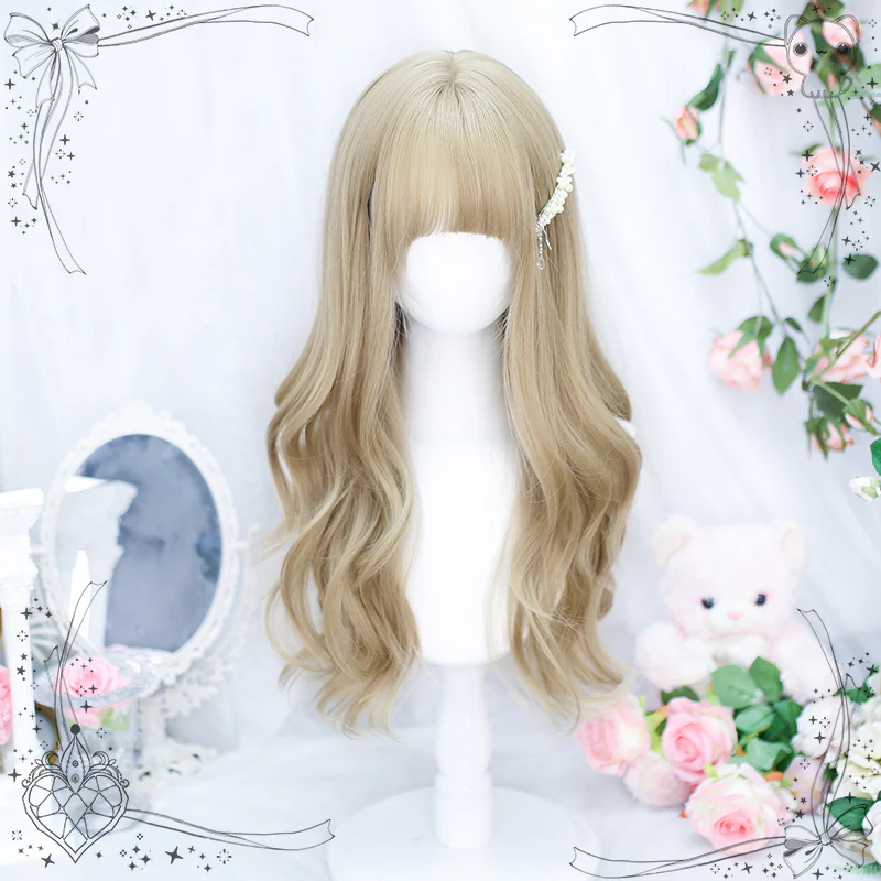 Dalao Home - Gentle Daily Lolita Long Curly Wig - Image 36