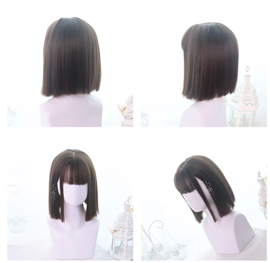 Dalao Home - Hot Sale 35cm Short Straight Lolita Wig - Image 11