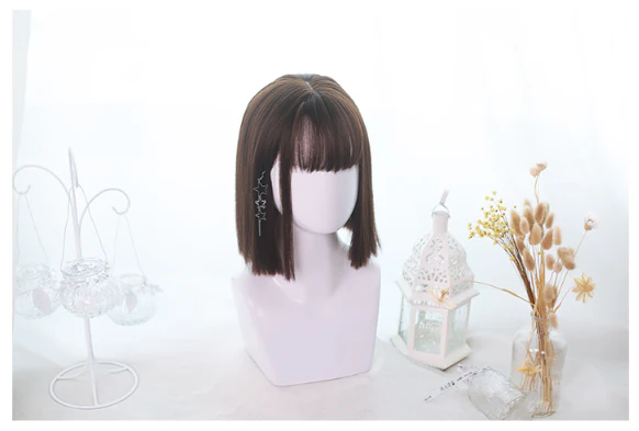 Dalao Home - Hot Sale 35cm Short Straight Lolita Wig - Image 5