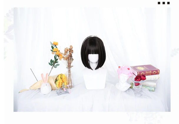Dalao Home - Lolita 30cm Japanese BOBO JK Wig - Image 13