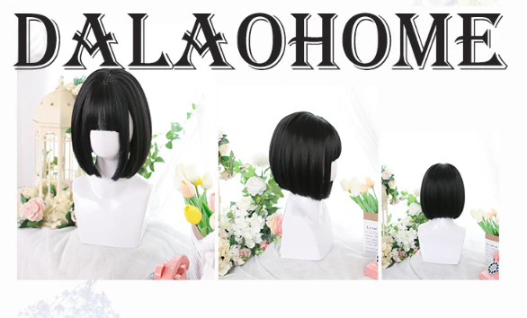 Dalao Home - Lolita 30cm Japanese BOBO JK Wig - Image 16