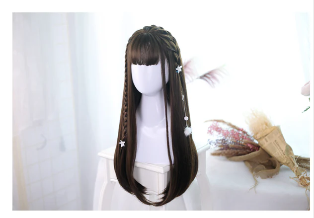 Dalao Home - Lolita JaneNye 65cm Straight Wig Black - Image 14