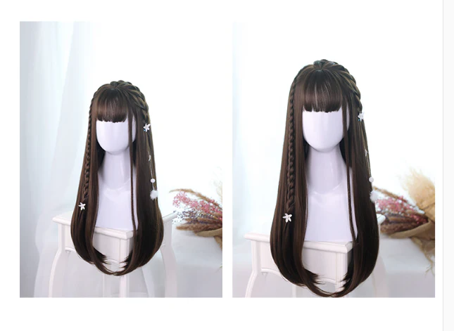 Dalao Home - Lolita JaneNye 65cm Straight Wig Black - Image 15