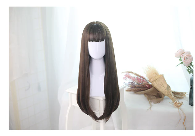 Dalao Home - Lolita JaneNye 65cm Straight Wig Black - Image 16