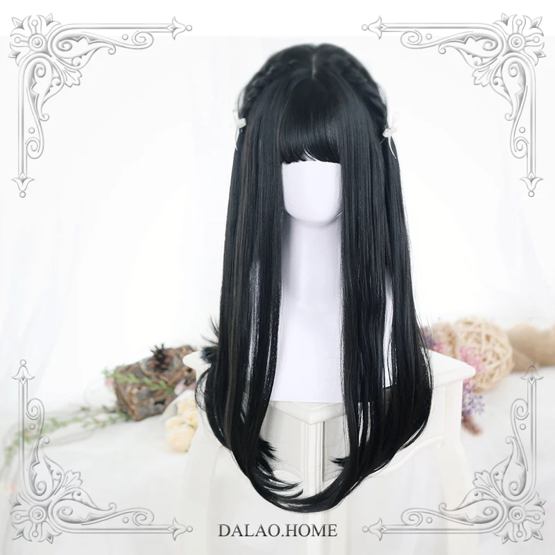 Dalao Home - Lolita JaneNye 65cm Straight Wig Black - Image 5