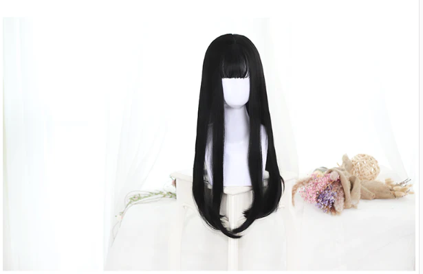 Dalao Home - Lolita JaneNye 65cm Straight Wig Black - Image 7