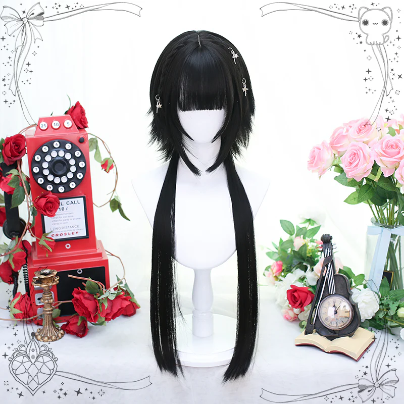 Dalao Home - Moon Night - Lolita Highlights Bang Short Wigs - Image 5