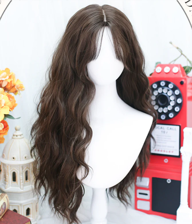 Dalao Home - Waffle - Lolita Splayed Bangs Curly Wig - Image 5
