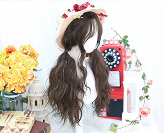 Dalao Home - Waffle - Lolita Splayed Bangs Curly Wig - Image 8