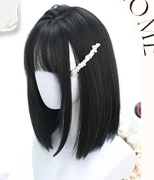 Dalao Home - Wind Chime - Shoulder-length Straight Lolita Wig - Image 6