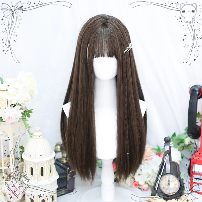 Dalao - Natural Lolita Wig Gentle Long Curly Hair - Image 24