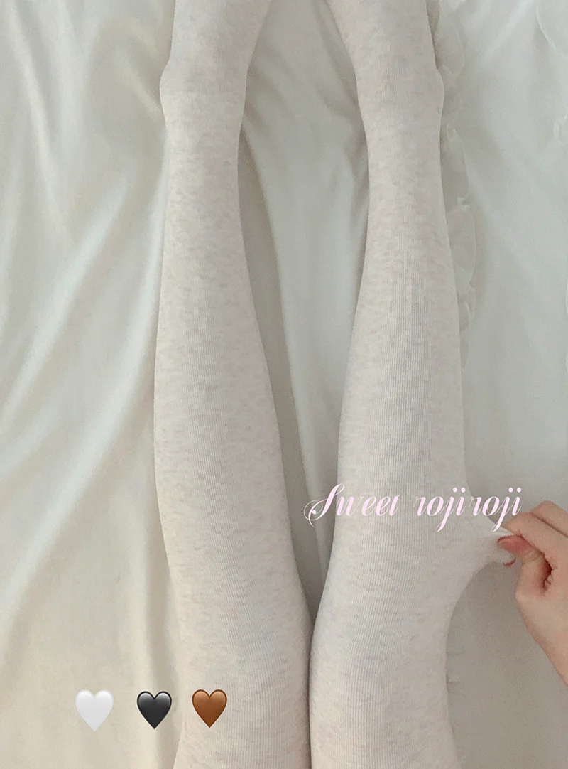Winter Cotton Lolita Pantyhose, Thickened Pantyhose Leggings - Image 5