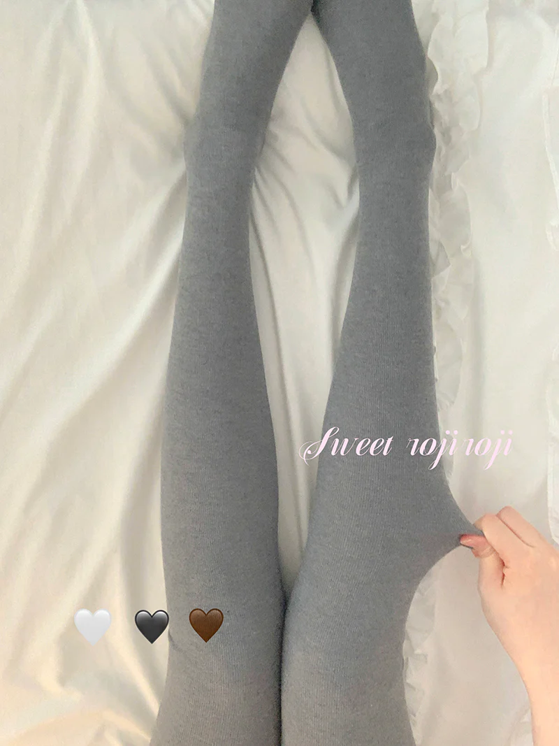 Winter Cotton Lolita Pantyhose, Thickened Pantyhose Leggings - Image 6