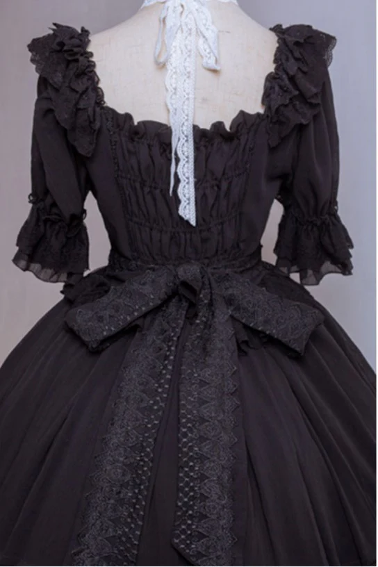 The Dawn Song - Plus Size Lolita Elegant OP Dress - Image 14