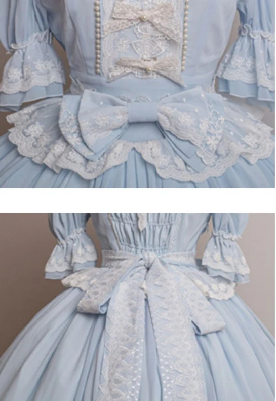 The Dawn Song - Plus Size Lolita Elegant OP Dress - Image 23