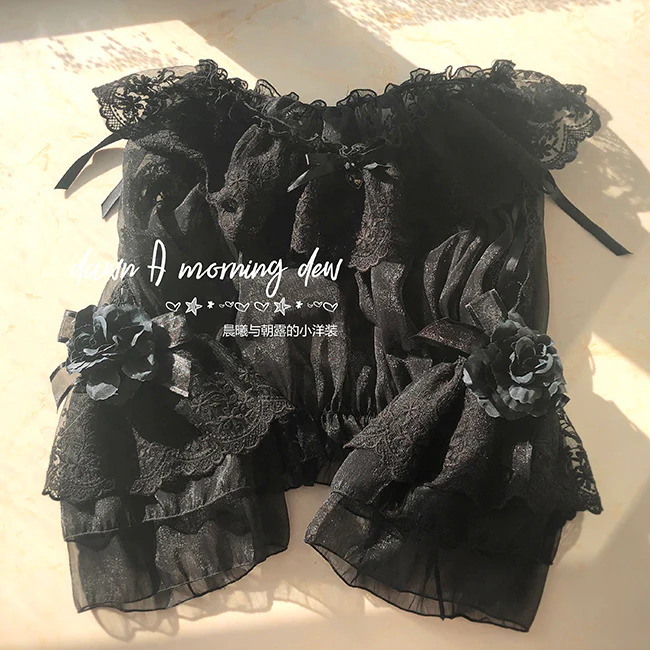 Flower Wedding Lolita Accessories Headdress Set - Image 11