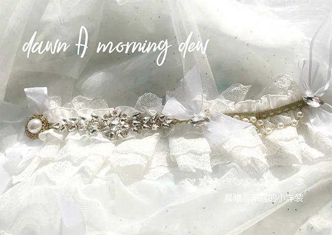Flower Wedding Lolita Accessories Headdress Set - Image 16