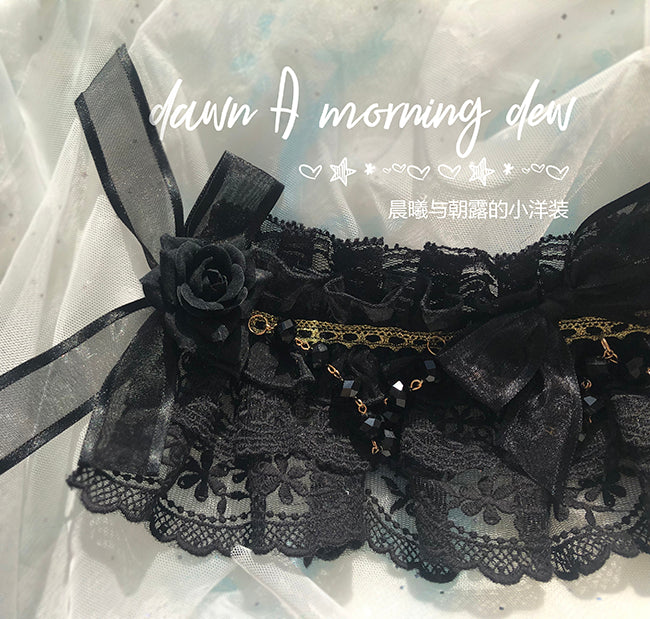 Flower Wedding Lolita Accessories Headdress Set - Image 22