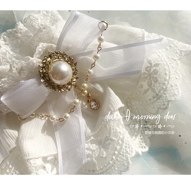 Flower Wedding Lolita Accessories Headdress Set - Image 25